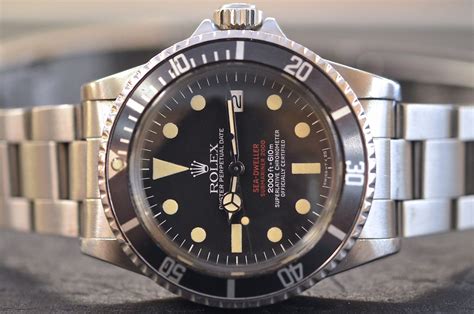 rolex sea dweller scritta rossa 2019|rolex deep sea watches.